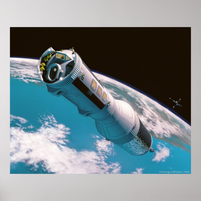 Poster Un vol de routine vers la lune (Devant)
