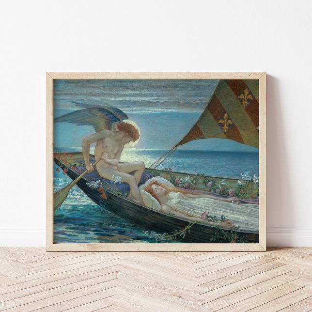 Poster Un voyage de rêve | Walter Crane (Créateur téléchargé)