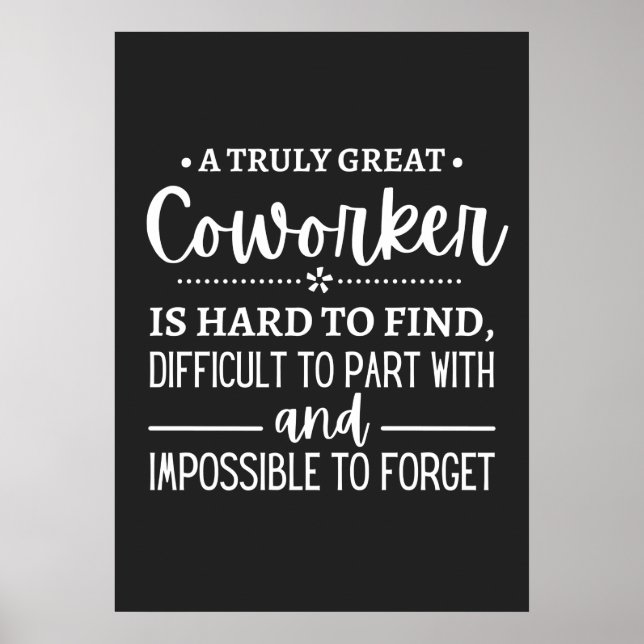 Poster Un vrai grand collègue (Devant)