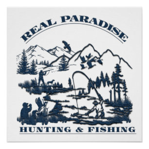 Poster Un vrai paradis Chasse & Pêche