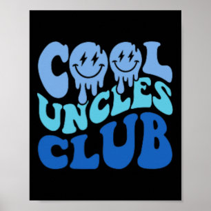 Poster Uncles Club Meilleur oncle Jamais Drôle Fête des p
