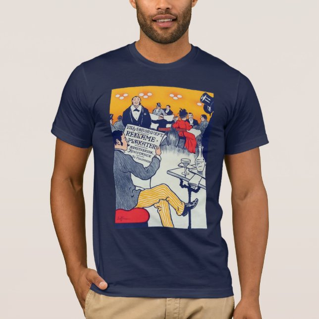 Pøster und Marine T-Shirt (Vorderseite)