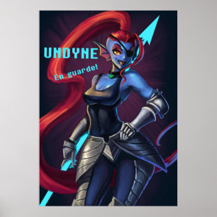 Poster Undertale Undyne
