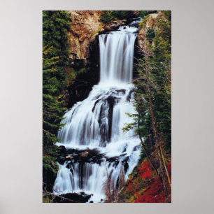 Poster Undine Falls, Yellowstone