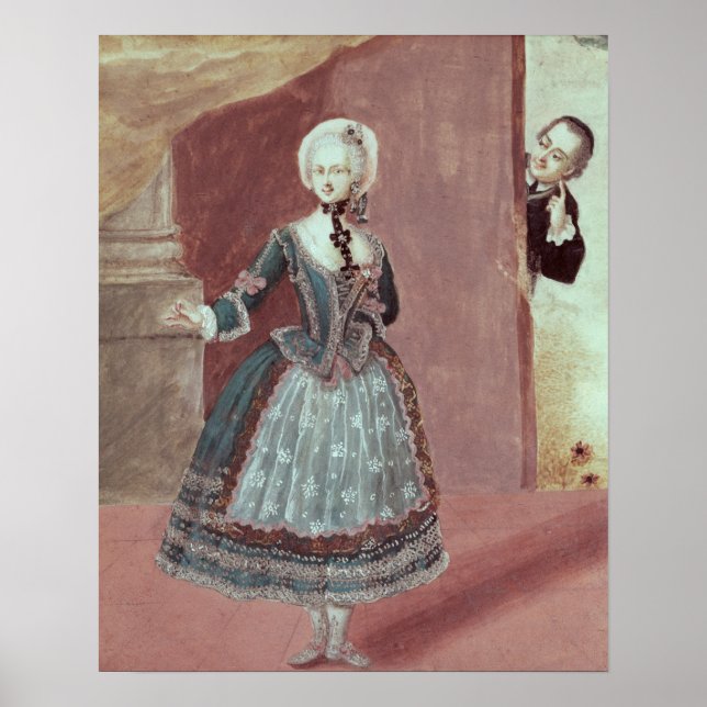 Poster Une actrice au rôle de Rosine (Devant)