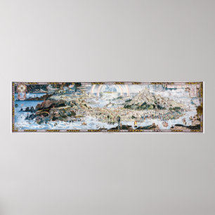 Poster Une Anciente Mappe de Fairyland