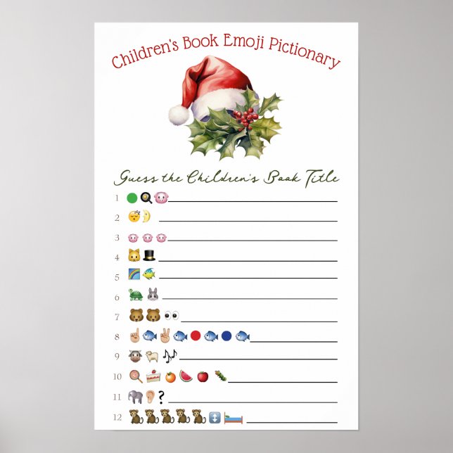 Poster Une Baby Shower pour un Petit Bébé Joyeux Jeu de B (Devant)