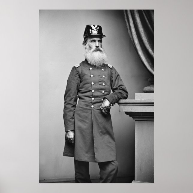 Poster Une barbe de guerre civile géniale, années 1860 (Devant)