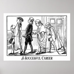 Poster Une carrière réussie par John James Reid 1882