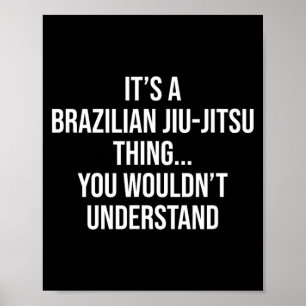 Poster une chose de jiu-jitsu brésilien ne comprendrait p