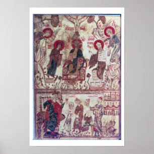 Poster Une clinique, Traité byzantin, 14e siècle (vélin)