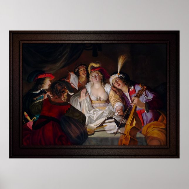 Poster Une compagnie musicale de Gerard Seghers (Devant)