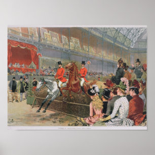 Poster Une course de cheval, 1886