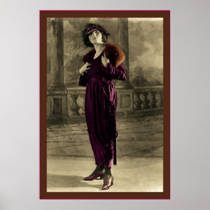 Poster Une dame folle