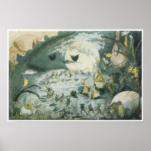 Poster Une Danse De Fée, George Cruikshank, Jr