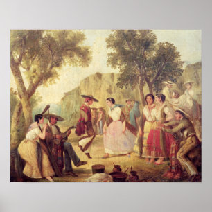 Poster Une danse populaire