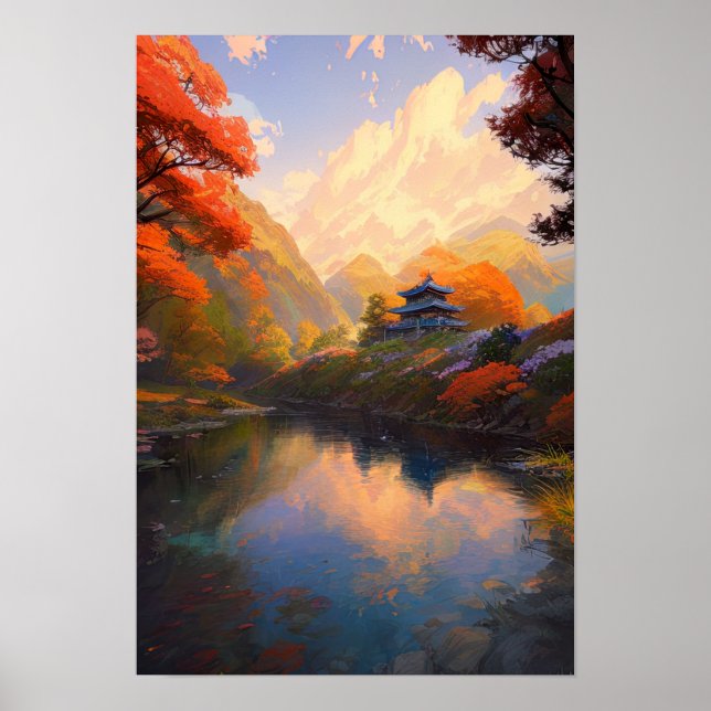 Poster Une escapade enchanteresse au coeur de la nature (Devant)