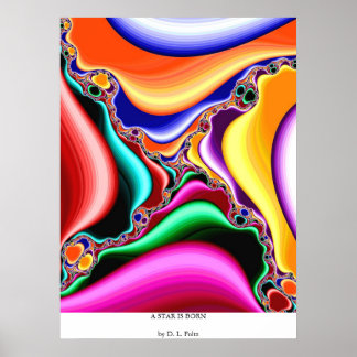 POSTER UNE ÉTOILE EST NÉE