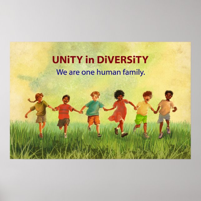 Poster Une famille humaine (Devant)