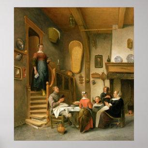 Poster Une famille qui dit grâce