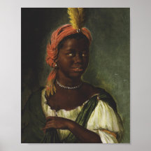 Une femme africaine - Willem van Mieris