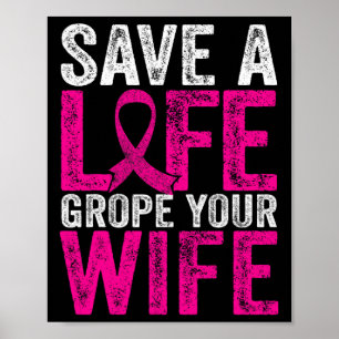 Poster Une femme de la vie amusante Sensibilisation au ca