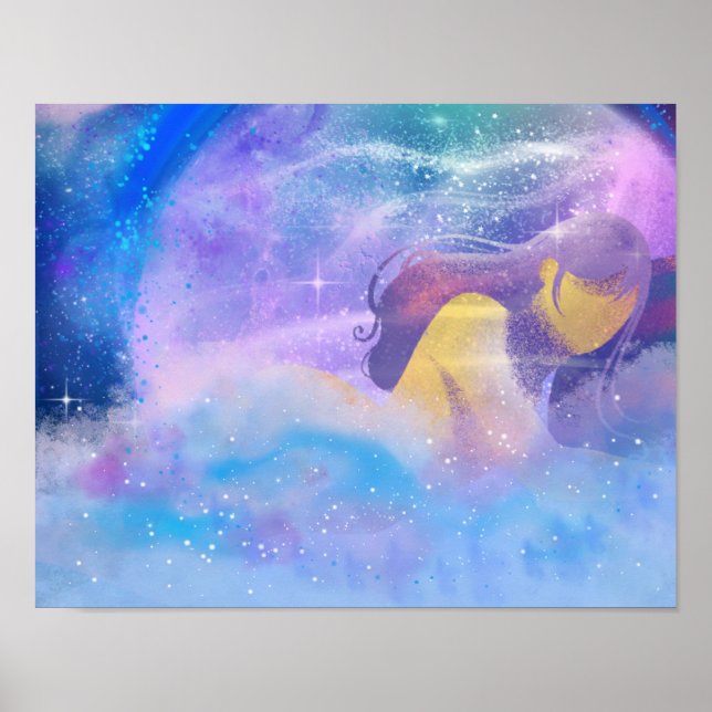 Poster Une femme qui dort (Devant)