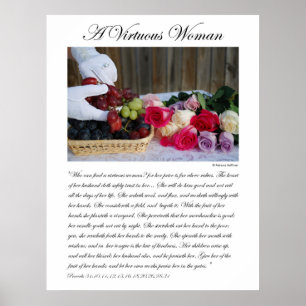 Poster Une femme vertueuse