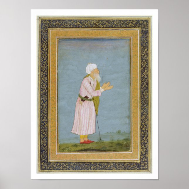 Poster Une figure religieuse musulmane, du Petit Clive Al (Devant)
