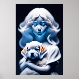 Poster Une Fille Fantôme Et Son Chien 3