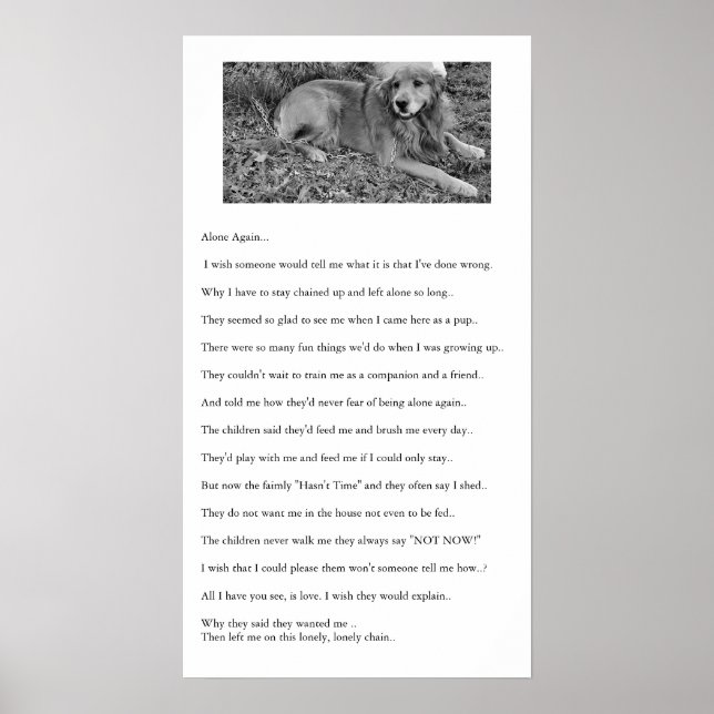 Poster Une fois de plus (Devant)