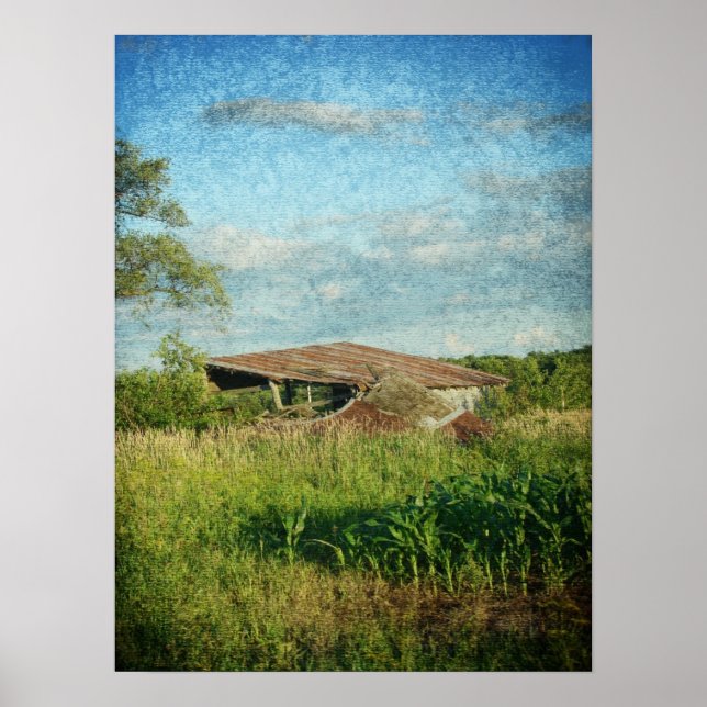 Poster Une fois une grange (Devant)
