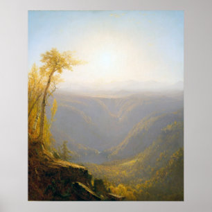 Poster Une Gorge Dans Les Montagnes