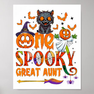 Poster Une grande tante Soky drôle Halloween Soky tante C