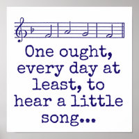 Une heure par jour au moins - Citation de musique