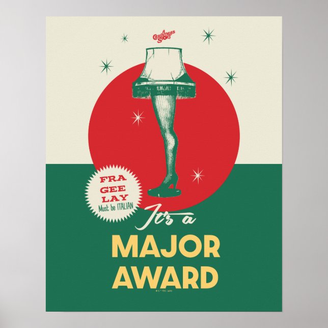 Poster Une histoire de Noël | Prix majeur de la lampe de  (Devant)