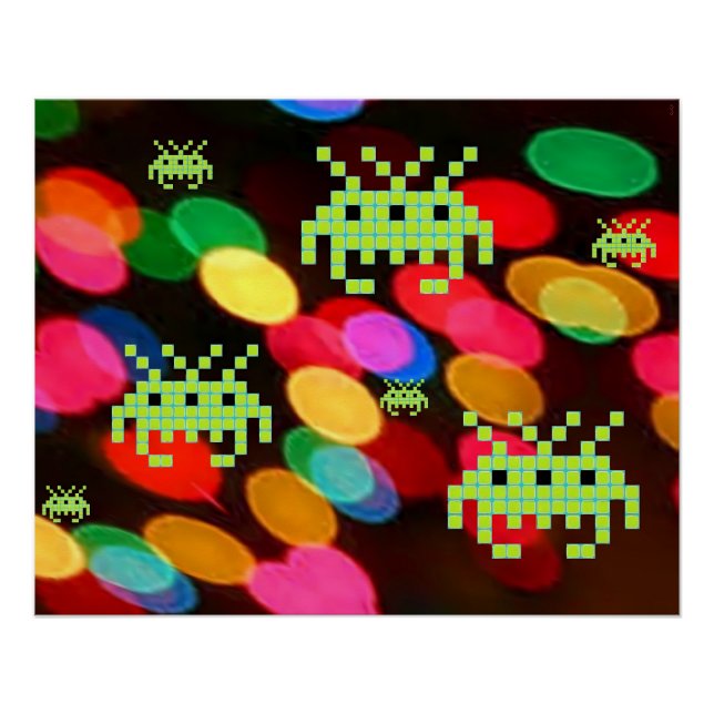Poster Une invasion secrète de Pixelverse (Devant)