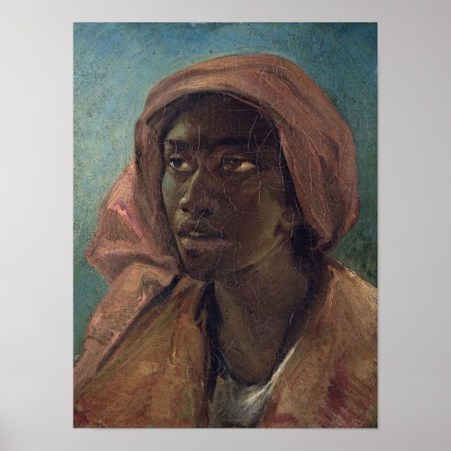 Poster Une jeune femme nègre (Devant)