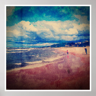 Poster Une Journée À La Plage