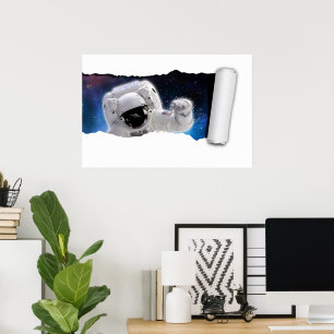 Poster Une larme dans l'espace - Rencontre des Aliens ast