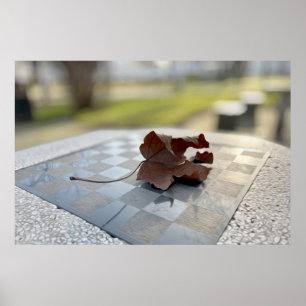 Poster Une leçon d'échecs