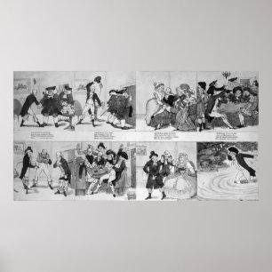 Poster Une leçon pour des Spendthrifts par Dr. Johnson,
