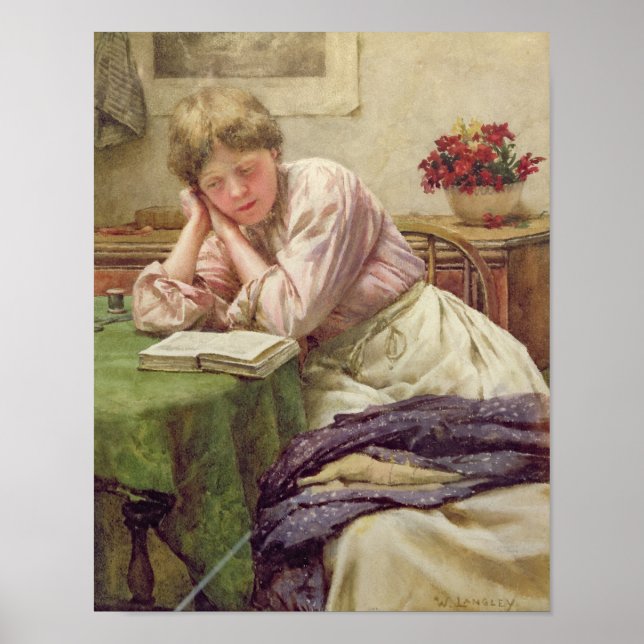 Poster Une lecture tranquille (Devant)