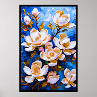 Poster Une magnifique illustration inspirée par Van Gogh