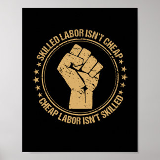 Poster Une main-d'oeuvre qualifiée forte n'est pas une ma