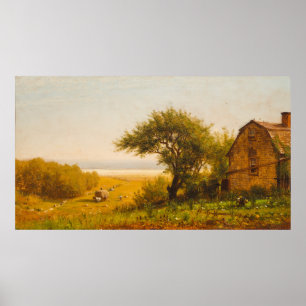 Poster Une maison en bord de mer