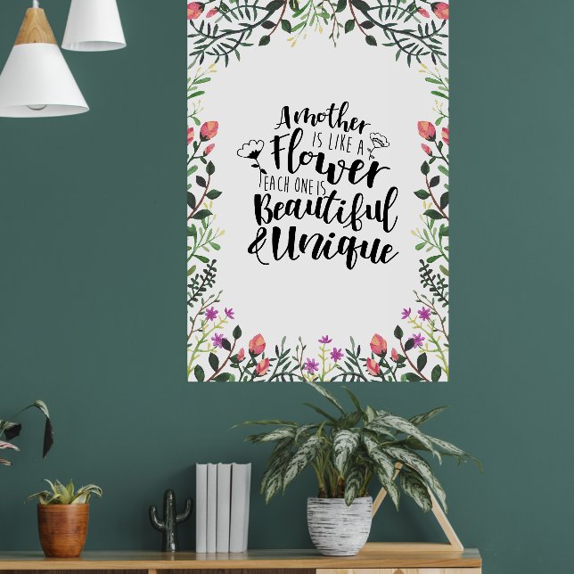 Poster Une Mère Est Comme Une Fleur (Salon 1)