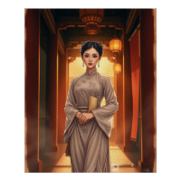 Une mystérieuse serveuse de palais chinois