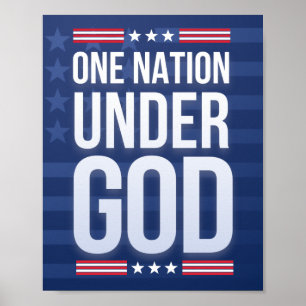 Poster Une nation sous Dieu
