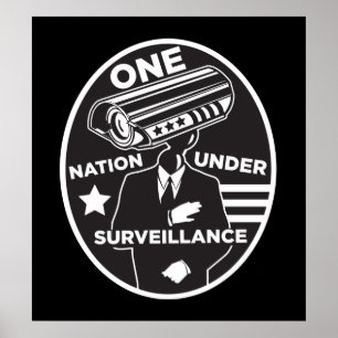 Poster Une nation sous surveillance